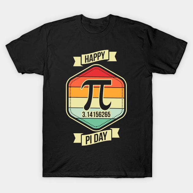 Happy Pi Day 14 March Math Teacher Vintage T-Shirt by FabulousDesigns